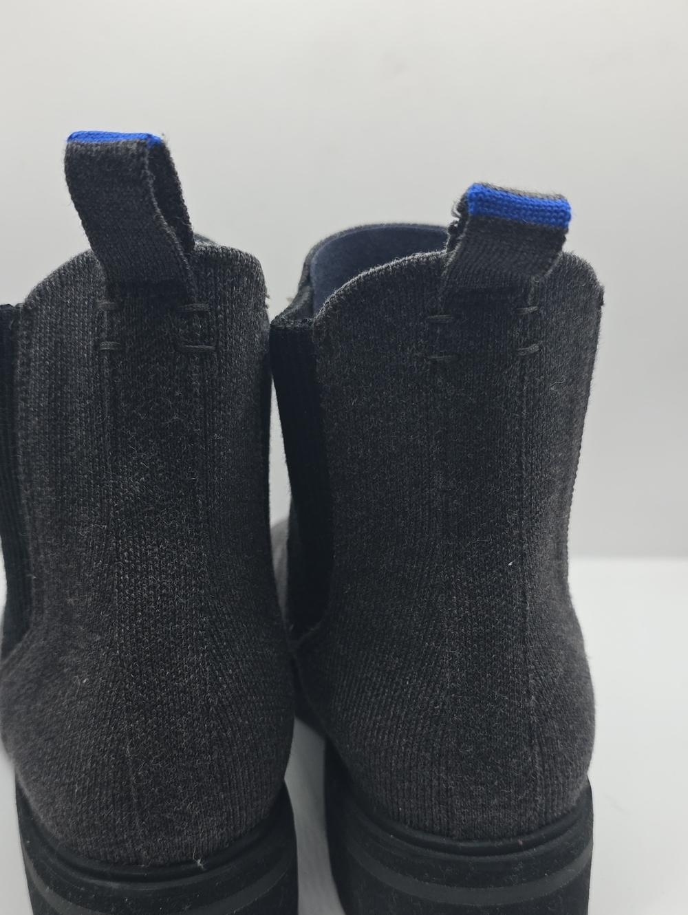 Rothy’s Utility Boot Graphite Grey Merino  Size 9w - Picture 4 of 9